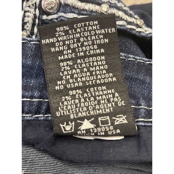 Grace in LA Jeans Women's Size 22 Plus Size P-Straight Embellished Pockets EUC - Picture 10 of 10